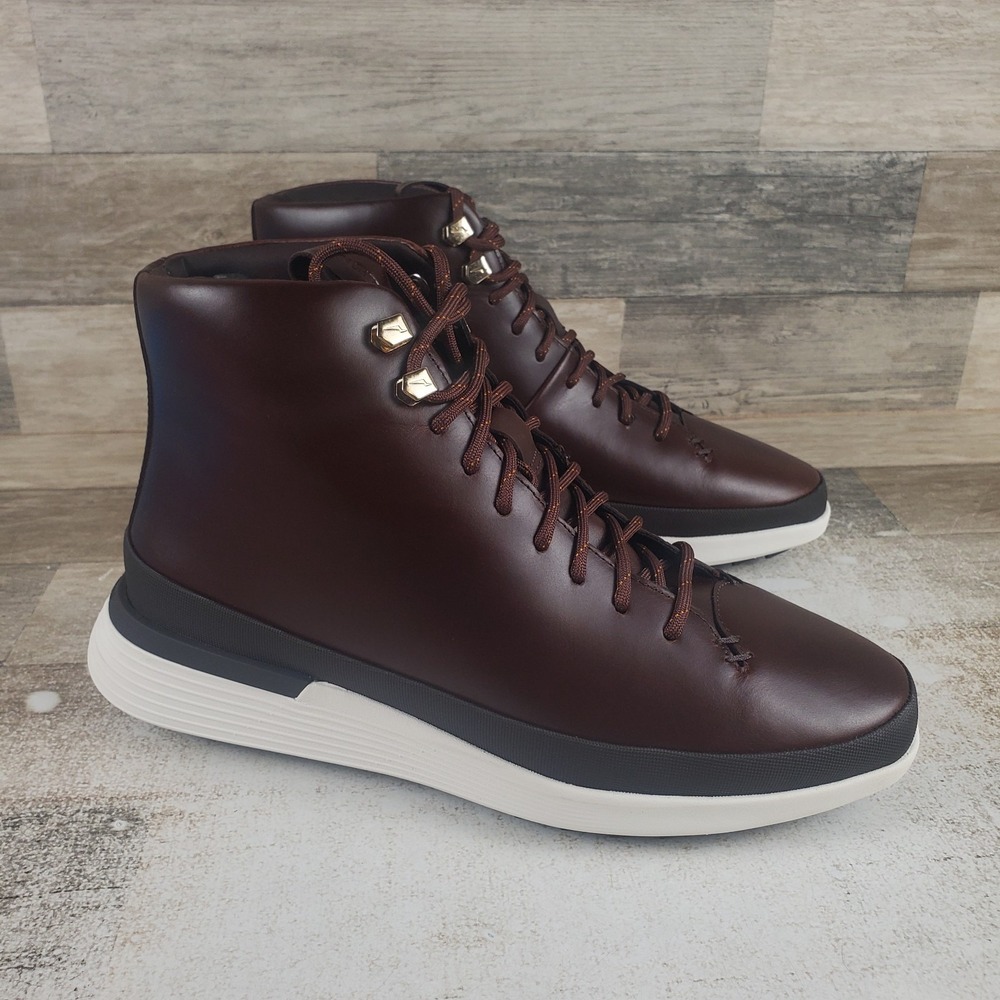 Wolf & Shepherd Crossover Hiker WTZ Boots Mens S 10 Brown Hiking Dress Boot